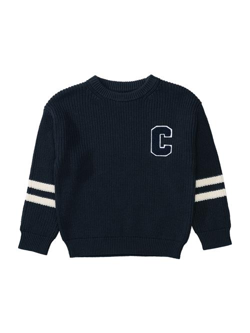 STACCATO Pullover  natblå / hvid