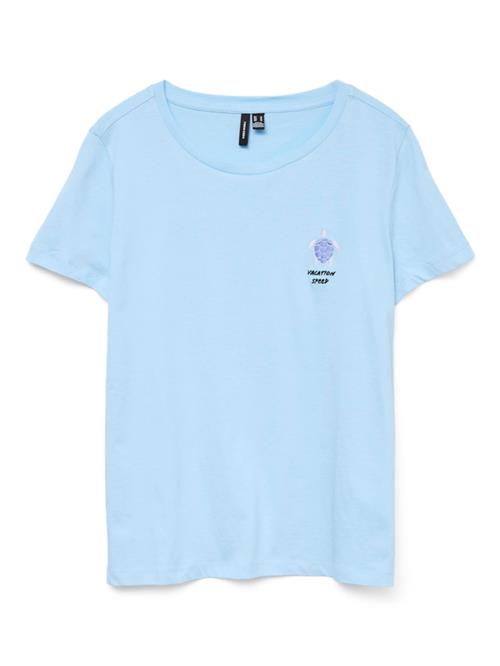 VERO MODA Shirts  lyseblå / lilla / sort