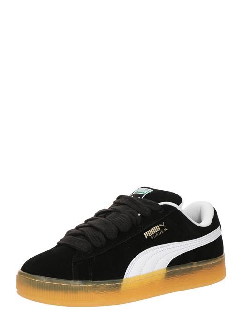 PUMA Sneaker low 'Suede XL Dark Risk'  guld / sort / hvid
