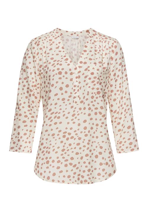 LASCANA Bluse  creme / karamel