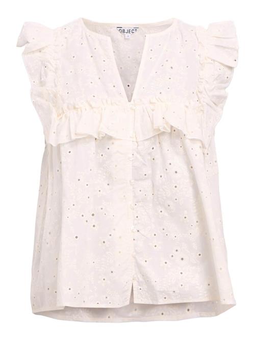 OBJECT Bluse 'OBJCilie'  hvid