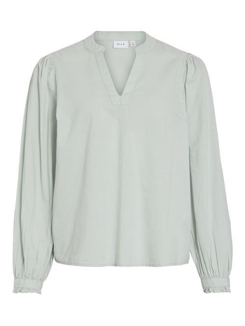 VILA Bluse  sølvgrå