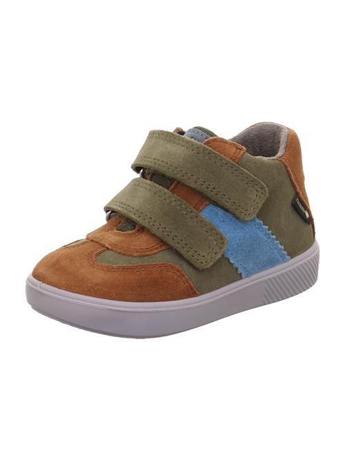 SUPERFIT Sneakers 'Supies'  lyseblå / cognac / khaki / sort