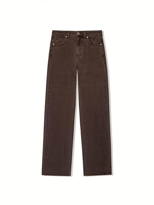 Bershka Jeans  mørkebrun