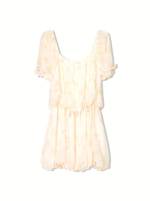 Bershka Kjole  chamois