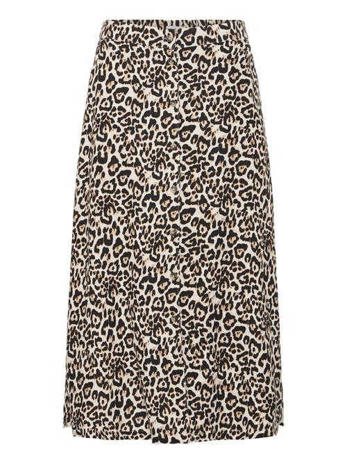 b.young Nederdel 'BYMfalakka'  beige / lysebeige / sort