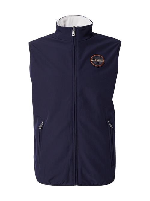 NAPAPIJRI Vest 'ACES'  marin / hvid