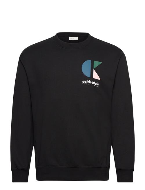 Calvin Klein Jeans | Ls Eu 350Terry Ck Bauhaus Logo C | S