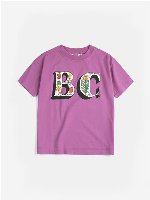 Bobo Choses Spring Letters T-shirt Purple  Purple 6-7 Y  Lilla  6-7 år  mand