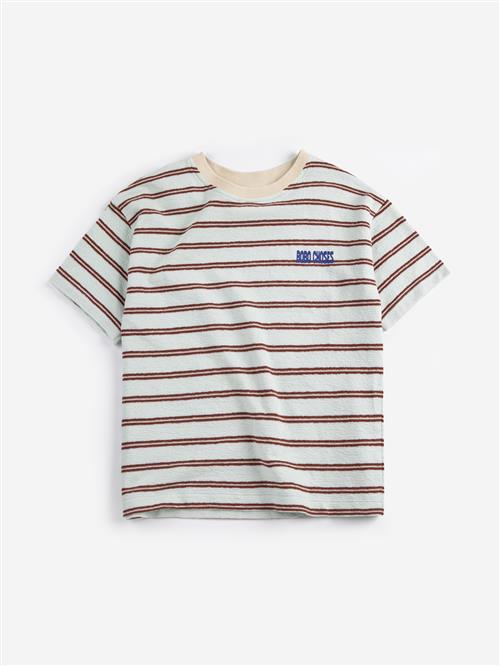 Bobo Choses Bobo Choses Stripes T-shirt Light Blue  Light Blue 4-5 Y  Blå  4-5 år  mand