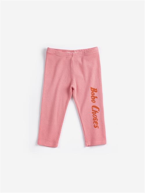 Bobo Choses Bobo Choses Leggings Pink  Pink 12 months  Lyserød  12 måneder  kvinde
