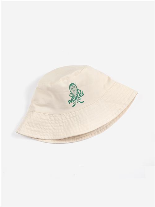 Bobo Choses Bobo Choses Pickles Reversible Bucket Hat Offwhite  Offwhite 54 cm  Hvid  54 cm  mand