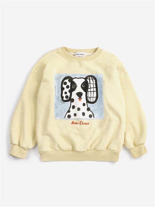 Bobo Choses Van Dog Sweatshirt Yellow  Yellow 2-3 Y  Gul  2-3 år  mand