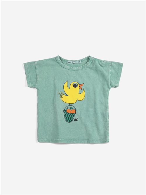 Bobo Choses Flying Oranges T-shirt Green  Green 18 months  Grøn  18 måneder  unisex
