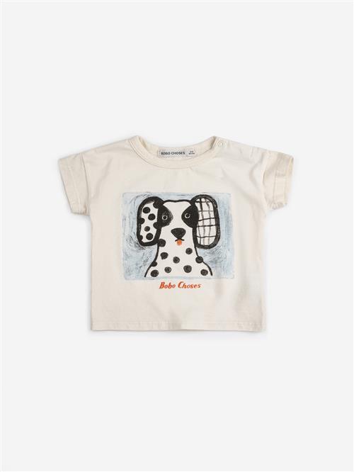 Bobo Choses Van Dog T-shirt White  White 2 Y  Hvid  2 år  unisex
