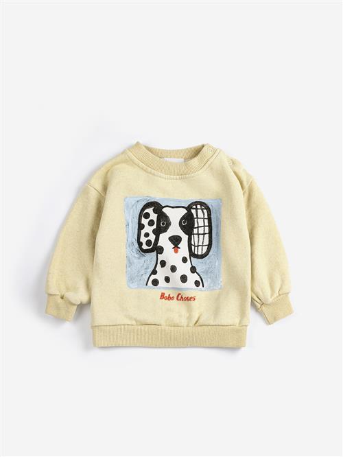 Bobo Choses Van Dog Sweatshirt Yellow  Yellow 12 months  Gul  12 måneder  unisex