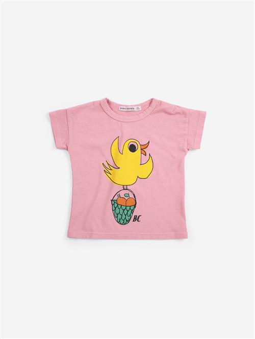 Bobo Choses Flying Oranges T-shirt Pink  Pink 18 months  Lyserød  18 måneder  kvinde