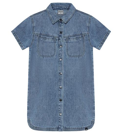 Indian Blue Jeans Kjole - Used Light Denim