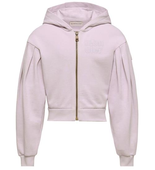 Se Moncler Cardigan - Open Pink hos KidsWorld