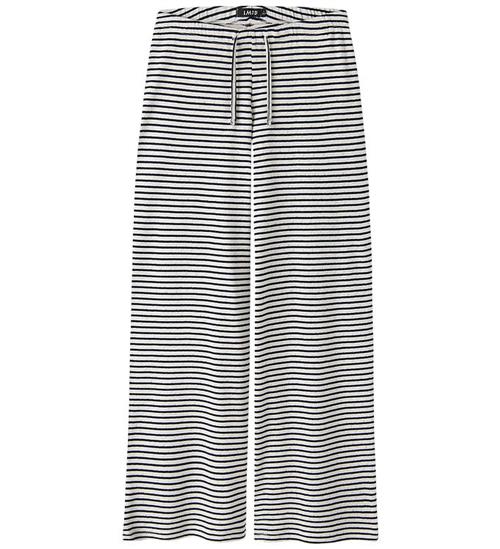 LMTD Bukser - Wide - NlfSeher - Navy Blazer/Hvid