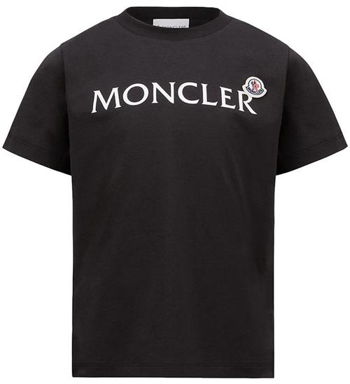 Moncler T-shirt - Sort m. Logo