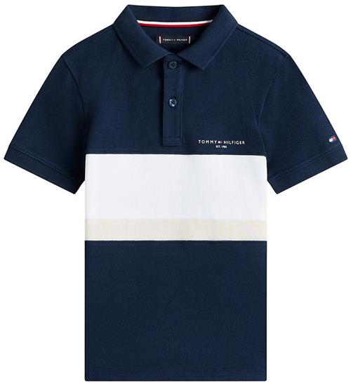 Tommy Hilfiger Polo - Mini Corp - Dark Night Navy Colourblock