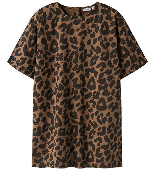 Name It Kjole - Denim - NkfBelate - Toasted Coconut/Seal Brown