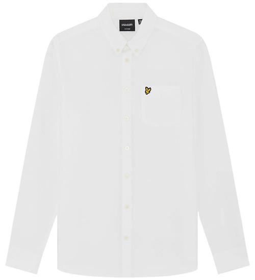 Lyle & Scott Skjorte - Oxford - Hvid