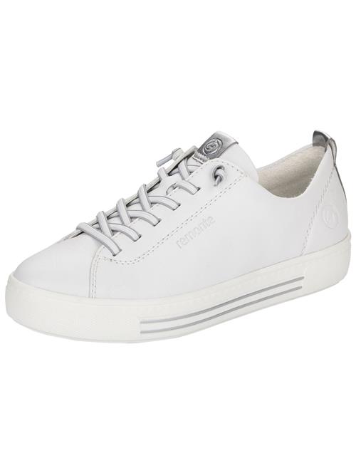REMONTE Sneaker low  sølv / hvid