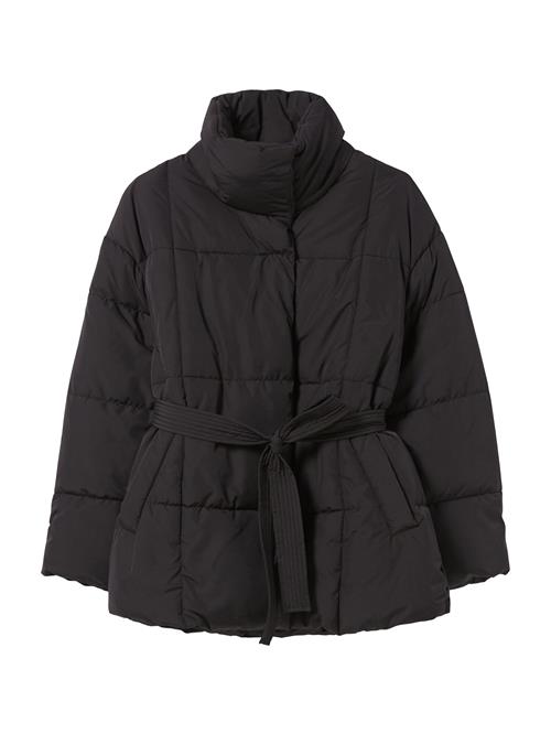 Bershka Vinterjakke  sort