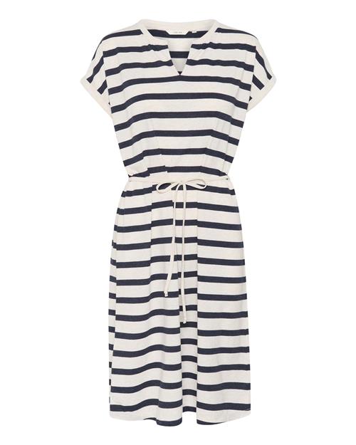 Cream Kjole 'CROva'  ecru / marin