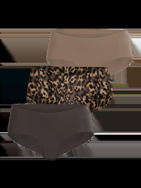 Björn Borg Invisible Hipsters 3-pack Brun, L