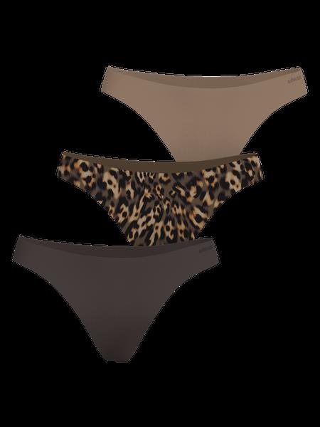 Björn Borg Invisible Thongs 3-pack Brun, L