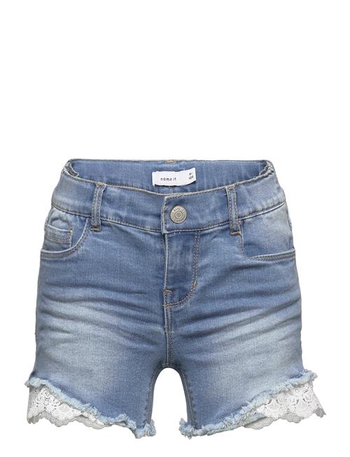 name it | Nkfsalli Slim Dnm Shorts 5372-Ha Noos | 128