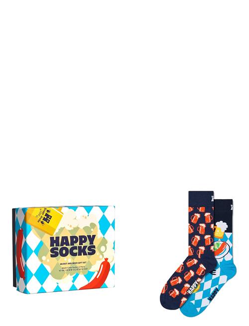 Happy Socks | 2-Pack Wurst And Beer Socks Gift Set | 41-46