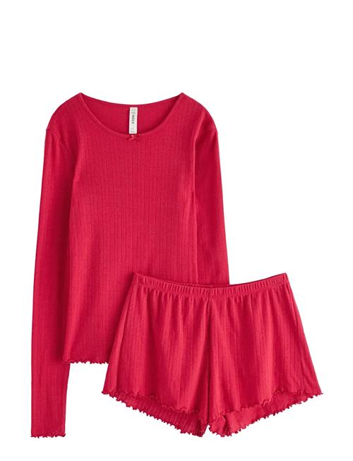 Lindex | Pyjamas Set Pointelle With Let | XXL