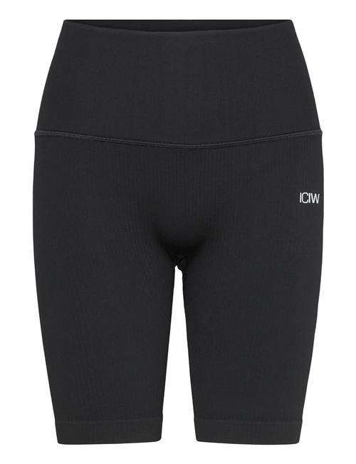 ICANIWILL | Ribbed Define Seamless Pocket Biker Shorts | XL