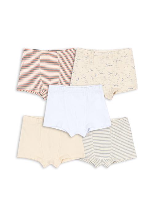 Konges Sløjd GOTS Basic 5-pak Boxershorts Multi  Multi 4 Y    4 år  mand