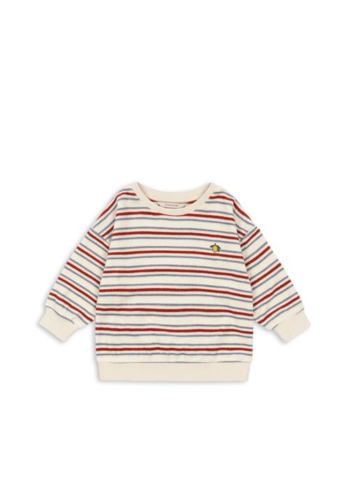 Konges Sløjd Itty Rib Sweatshirt Stripe Winds  Stripe Winds 5 Y    5 år  mand