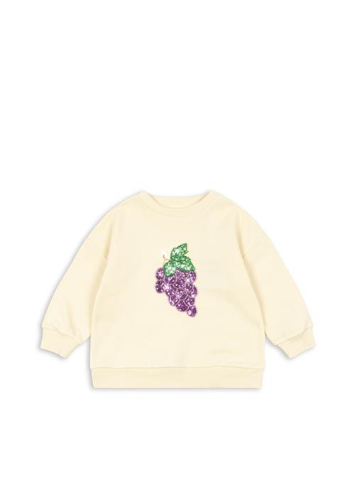 Konges Sløjd Lou Sweatshirt Med Pailletter Sea Mist  Sea Mist 12 months    12 måneder  kvinde
