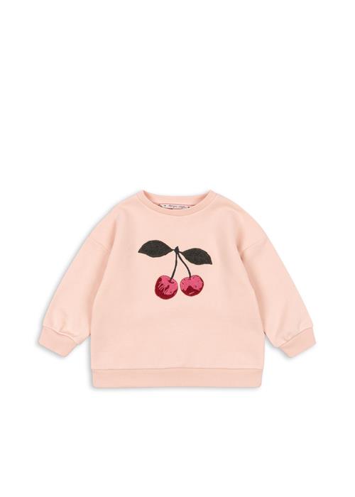 Konges Sløjd Lou Sweatshirt I Frotté Evening Sand  Evening Sand 7-8 Y    7-8 år  kvinde