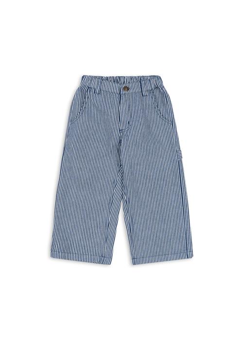 Konges Sløjd GOTS Luc Bukser Blue Stripe  Blue Stripe 4 Y    4 år  mand