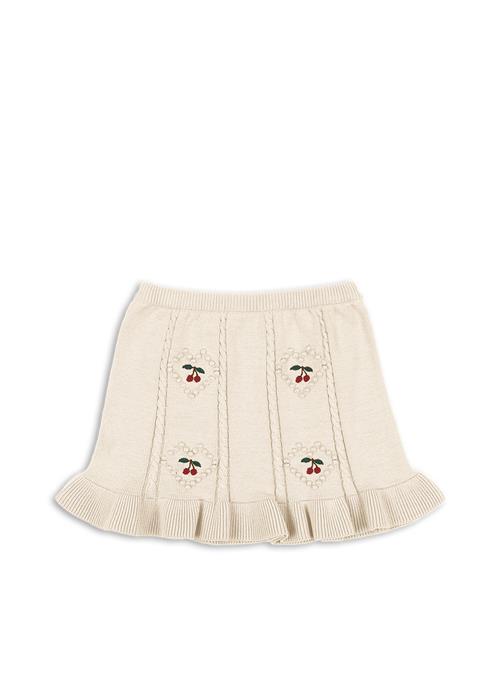 Konges Sløjd GOTS Soleil Nederdel Pearled Ivory  Pearled Ivory 5-6 Y    5-6 år  kvinde