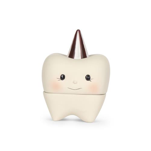 Se Konges Sløjd Tandæske Off White  Off White-OS  Hvid  One Size  unisex hos Babyshop