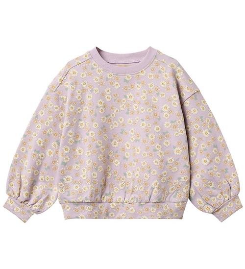 Wheat Sweatshirt - Lia - Lavender Daisies