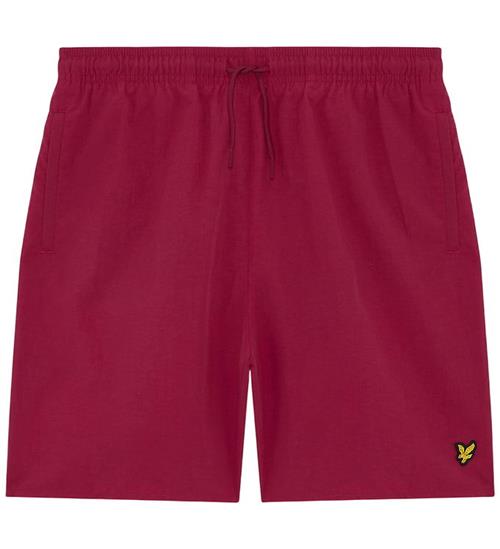 Lyle & Scott Badeshorts - Cranberry