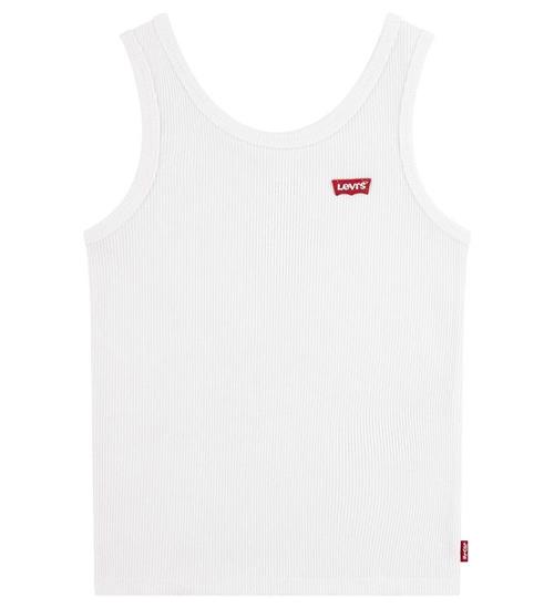 Se Levis Tanktop - Rib - Bright White hos KidsWorld