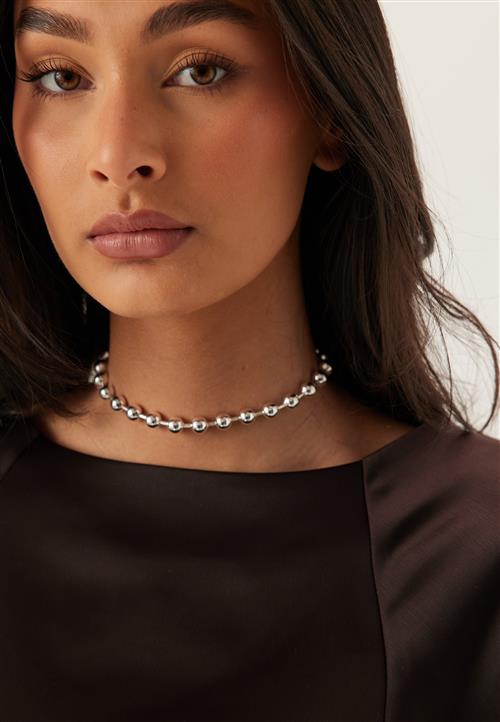 Pilgrim Air Necklace Silver-plated