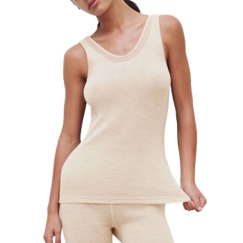 Femilet Juliana Top Benhvid merinould 42 Dame