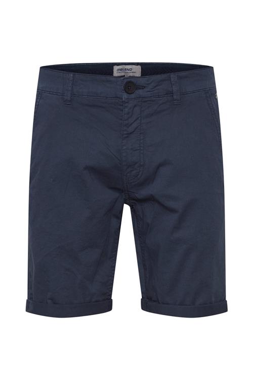 BLEND Lærredsbukser  mørkeblå